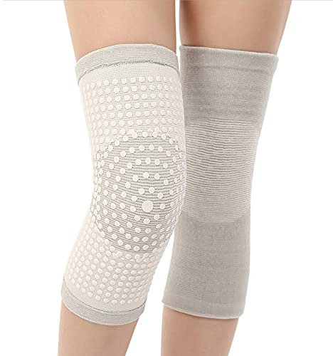 iNelihoo Kniewärmer Eigenerwärmung Kniebandage Komfortform Kniebandage Schützende rutschfeste Kniebandage zum Gehen, Laufen und Gelenkschmerzlinderung