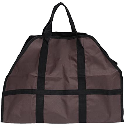 1Pc firewood storage bag wood storage tote firewood holder bag canvas holder canvas tote camping firewood bag log holder Large-capacity Logging Bag Firewood Storage Pouch outdoor