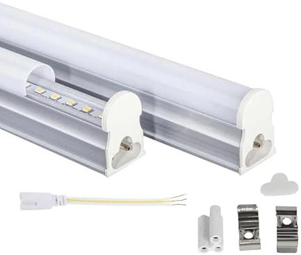 UNIVERSO TUBO NEON LED SMD PLAFONIERA T5 RACCORDABILE DA 30CM 6 WATT 660 LUMEN (BIANCO NATURALE)