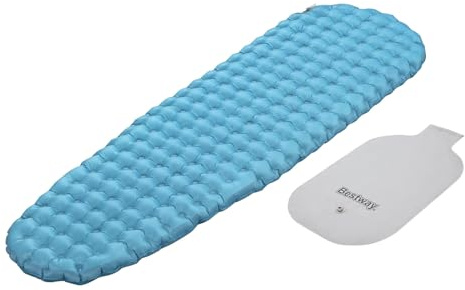 Bestway aufblasbare Single-Isomatte AlpineLite für Mumienschlafsäcke 183 x 51 x 7,5 cm