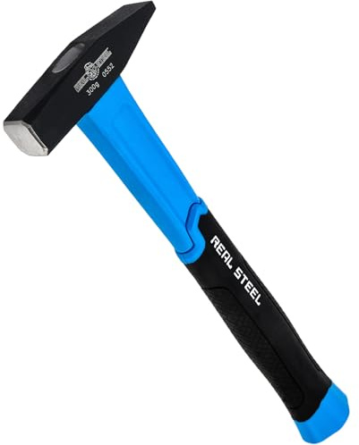 Real Steel Sheet Metal Hammer 11 Oz Cross Peen Blacksmith Hammer for Metal Shaping, HVAC projects 0552