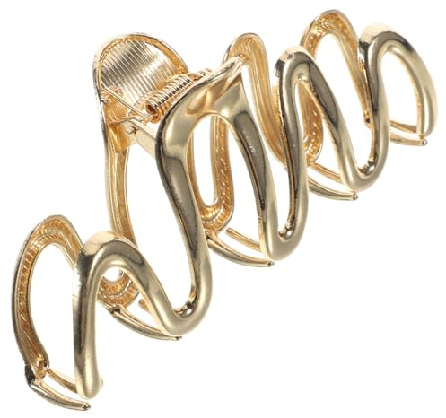FRCOLOR Metall Haarspangen Für Frauen Wellenförmige Goldene Haarklammern