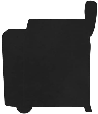 Housse de Protection pour Barbecue Traeger 22 et Pro 575 Series 600D étanche pour Traeger Lil' Tex Elite 22, pour fumoir Z-Grill, Remplacement pour pièces de Barbecue BAC379, 88,9 x 55,9 x 99,1 cm