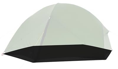 Wechsel Groundsheet Exogen 3 I Schwarz I robuste Zelt-Unterlage Boden I Zeltplane wasserdicht mit 7000mm Wassersäule I Bodenplane aus 75D Polyester I Camping-Plane zum Schutz vor Nässe & Schmutz