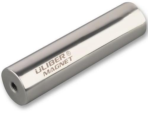 ULIBERMAGNET Magnetic Filter Rod,Super Strong Magnetic Filter Cylinder Bar,12000 Guass Neodymium Magnets Rod for Filter Dry Powder, Oil Filter, Iron Slag, Magnetized Water Impurity