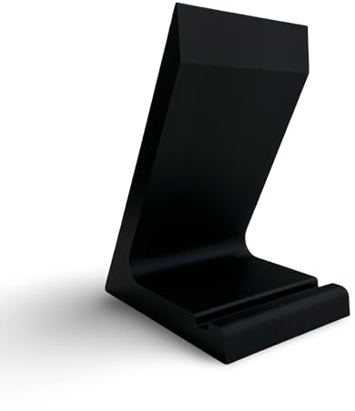 Schallplattenständer - NOW PLAYING - Vinyl Halter/Schallplatten Halter | auch für CD, Vinyl Stand, LP Ständer, CD Aufsteller, Vinyl Holder (Eckig)