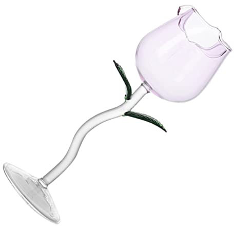 WATIIFUFU Verre à Vin Rosé Verres à Vin Rouge Gobelet à Martini Verre à Cocktail Gobelet De Fête Vin En Coupe Verres à Mojito Verres à Griller Verres à Vin Mousseux Minces Un Verre