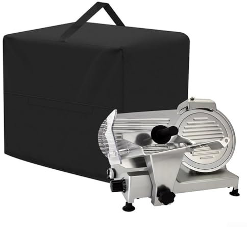 Eawfgtuw Housse de protection imperméable et anti-poussière pour trancheuse à viande de 20,3 cm/25,4 cm/30,5 cm, tissu Oxford 600D très résistant