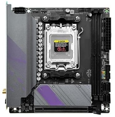 AM5 Motherboard supports Ryzen 7000 series CPU processors DDR5 dual channel Memory ITX B650i Night Devil