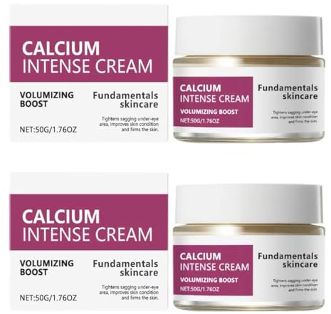 Calcium Intense Moisturizer | 50 g leichte, pflegende Feuchtigkeitscreme | Hellt fahle Haut auf, verbessert die Elastizität und lindert Trockenheit.