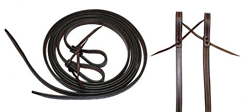 HiTack & Saddles EE Tack Latigo Westernzügel, ca. 2,20 m