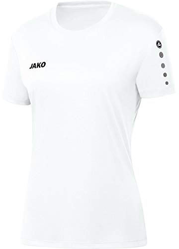JAKO Damen Trikot Team Damen (Kurzarm), Weiß, 38