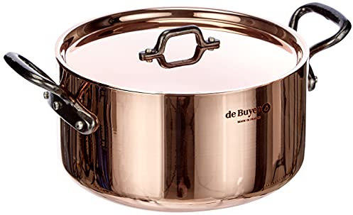 De Buyer 6342.20 Copper Prima Mateera QF Steel, Diameter 20 cm