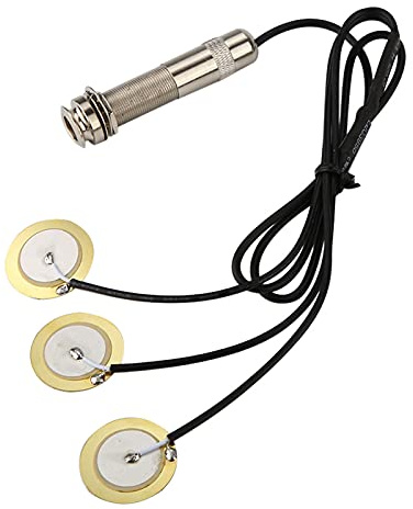 Transducteur D'amplificateur Piézoélectrique,Ramassage Piézoélectrique de Guitare pour Accessoire de Pièce de Rechange de Guitare, Accessoires de ramassage