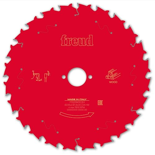 Freud FR20W003H Circular Saw Blade for Wood 235 x 30mm x 24T