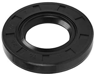 QUARKZMAN 25 x 47 x 7mm TC Huile Joint x 1 Pièce Caoutchouc Double Lèvre pour Moto Vilebrequins et Pompes hydrauliques, [Noir]