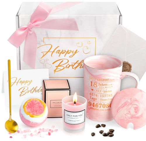 Geschenke für das 18. Mädchen Geburtstag: Beste Freundin, Schwester, Freundin - Geburtstagsgeschenk für Frauen