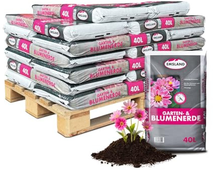JSM - Emsland Garten & Blumenerde 20 x 40 L auf Palette