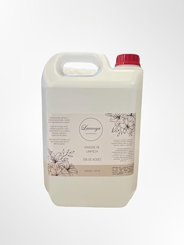 Proquimar | Vinagre de Limpieza 10º | Limpiador Natural Multiusos | Desengrasante y Desinfectante Ecológico | Ideal para Hogares con Mascotas y Niños | Formato Ahorro 5L