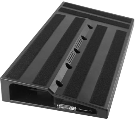 Powered Pedal Board, Guitar Pedal Board Effect Boards Gitarre Accessoires | Wear-resistente Basszubehör Pedal Rack für die Aufnahme der Leistungsproben