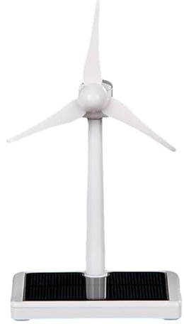 Solarbetriebenes Windmühlen-Modell, wissenschaftliches Lehrwerkzeug für Kinder, Bastelarbeiten, Wissenschaft, Unterricht, Experiment, Dekoration für Zuhause, Garten, Desktop