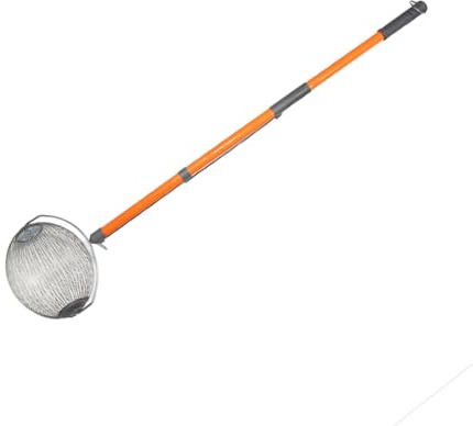 Fockety Raccoglitore di Noci, Raccoglitore di Noci Rotanti in Lega di Alluminio con Albero Telescopico e Meccanismo di Presa, Raccoglitore di Noci per Giardinaggio, Raccolta, Noci,