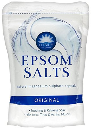 TWO PACKS of Elysium Spa Epsom Salts Original 450g