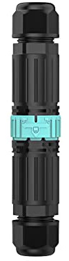 Quick Connector IP68 Outdoor Waterproof Electrical Wire Connector for 5-14mm Wire Diameter, (Max 16A, 450V), 2 Way (2 Pin)