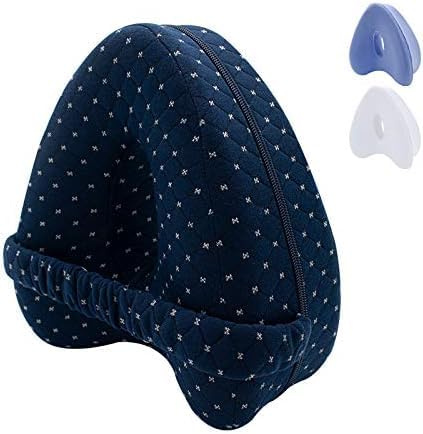 Cuscino liscio per l'allineamento della colonna vertebrale, allevia il dolore all'anca e la sciatica, allevia il dolore all'anca e la sciatica, cuscini tra le gambe per il dolore all'anca durante il s