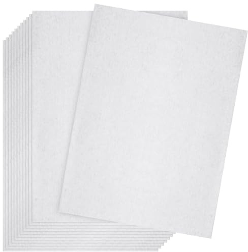 Fuyoooo Drucker-Reinigungsblätter, 21,6 x 27,9 cm, Scanner-Reinigungsblätter, Laserdrucker, Papierzerkleinerer für Kopierer, Fax, Computer, Scanner, Drucker, 15 Stück