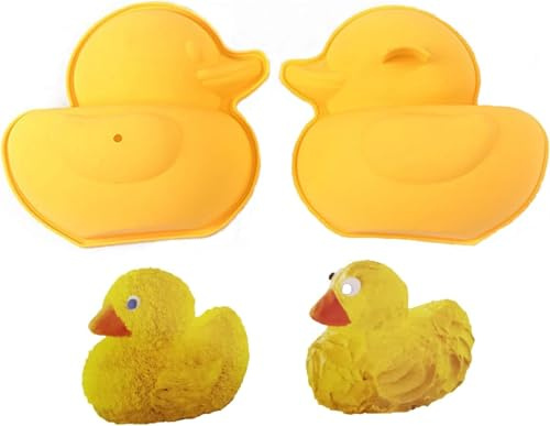 wotoy 3D 7 inch Duck Silicone Cake Tray Cakes Bake Pan Toast Baking Mold