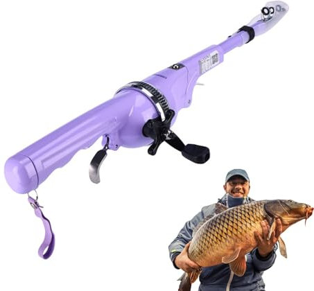 Angelrute & Reel Combos | Pocket Fishing Rod Kleine Angelrute - Angelausrüstung und Ausrüstung, Meeresangeln Rute zum Meeresangeln
