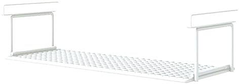 Ghjkldha Cesto portaoggetti retrattile, per realizzare cesti, cestino per carta igienica da appendere, regolabile, con ripiano inferiore 'armadio, 50 x 19 x 24 cm, per armadio, ingresso e angolo