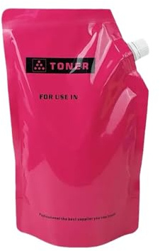 YGUWZ Kompatibler Druckertoner TN711 Kompatibel mit C654 C654E C754 C754E mit Entwicklertoner(Magenta500g)