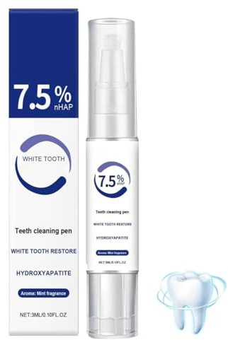 Hydroxylapatit Zahnpasta Stift, Hydroxyapatite Toothpaste Stift, Zahnaufhellung Bleaching Stifts, Teeth Whitening Pen, Zähne Aufhellen Pen, Entfernen Aller Flecken, Frischer Atem (1)