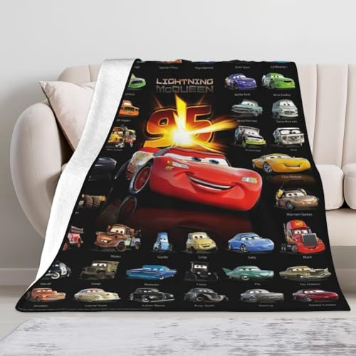 YCVBCY Coperta dei Cartoni Animati Coperta per Bambini Stampata in 3D Super Morbida Simpatica Coperta in Peluche per Tutte le Stagioni, per Camera da Letto, Ufficio, Divano -D