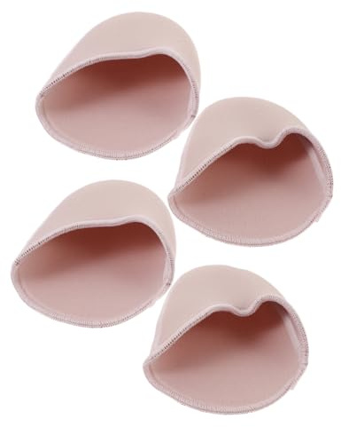 DECORNIJIA 2paare Zehenschutz Für Ballettschuhe Tanzschuhpolster Aus Weichem Material Atmungsaktive Zehenkappen Mit Anti-rutsch-design Für Spitze Schuhe