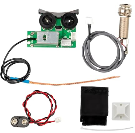 VT1 Akustische Gitarren Pickup Systeme Mit Mikrofon Rhythm Board Tuner Piezo Pickup Systems Schwanznägel Pickup Dauer Hecknagel Pickup