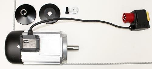 Original Scheppach elektrische Ausrüstung für Wippsägen | Motor 400V/50Hz P1 4.5kW / P2 3,4kW | Ersatzteil für Wippkreissäge | Passend für Scheppach HS720, HS730 & HS720B Kreissäge