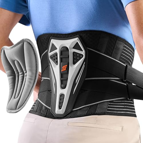 SueStar Back Support with 3D Support Pad, back brace lower back support