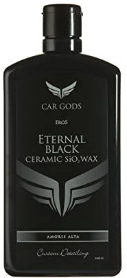 Car Gods Eternal Black Ceramic SiO2 Wax 500ml - Cera Ibrida Ceramica SiO2 per Vernici Nere Lucide