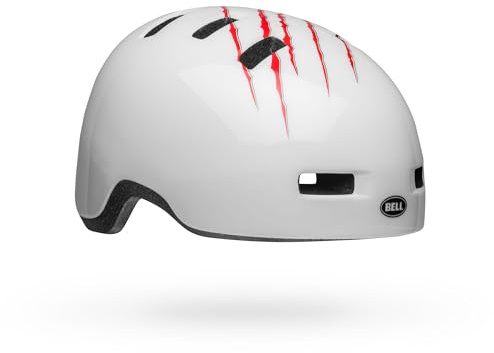 Bell Lil Ripper Youth Bike Helmet - Grizzly White - Size T (45–52 cm)