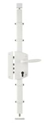 MUL-T-LOCK SDD10095 Serrure 300 en Applique Verticale 3 Points réversible Marron H.2040mm sans Cylindre + Entretoise 2.5mm MUL-T-LOCK-S300M