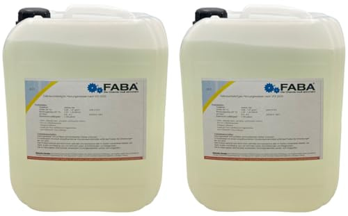 FABA Heizungswasser 2 x 10 L gebrauchsfertig nach VDI 2035 inkl. Ausgießer