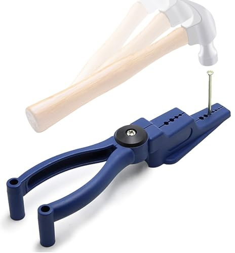 Extracteur De Clous, Pince à Clous Pour Marteler, Outil à Main Portable, Guide De Protection des Doigts, Pince à Joints Pour le Travail du Bois, Pour la Sécurité