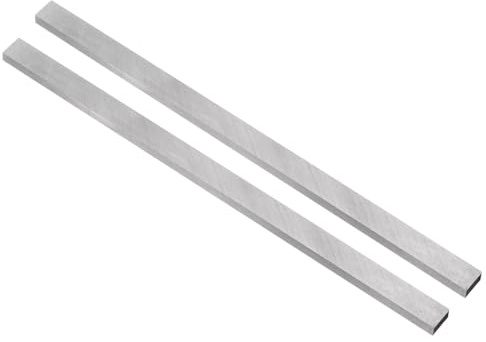 sourcing map Drehmeißel-Bit, 5 mm x 10 mm x 200 mm, quadratische Drehmaschine, Drehwerkzeug-Rohlinge, HSS (Hochgeschwindigkeitsstahl), rechteckiger Fliegenschneider, Fräsrohling, 2 Stück