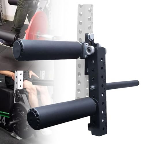 Hydravex Beinstrecker- und Beinbeugermaschine, 16/18/26 mm Verstellbarer Kniebeugenständeraufsatz für Beinstrecker- und Beinbeugermaschine, maximale Belastung 600 lbs,50mmDiameter-16mm