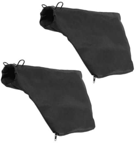 BOBOZHONG Sac à Poussière,2 Pièces Sacs à poussière pour scie à Onglet pour scies à Onglet 255,Sac à Sciure avec Fermeture Éclair et Support Métallique Sacs à poussière de sciure de Bois