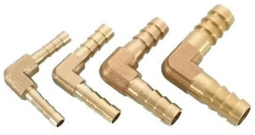 Messing-Schlauchverschraubung, Kupplungswinkel, gleich große Reduzierung, Widerhaken, 4–16 mm Innendurchmesser, Schlauchkupplung mit Widerhaken, 10–4 mm