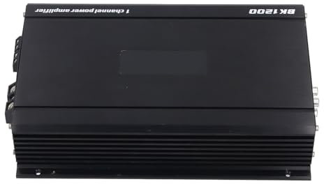 Amplificateur de Voiture 2500 W en Alliage D'Aluminium ABS Kit D'Amplificateur de Caisson de Basses Haute Puissance pour Voiture Camion Bateau UTV Moto DC 11 à 15 V Haute Fidélité Son Puissant Systè